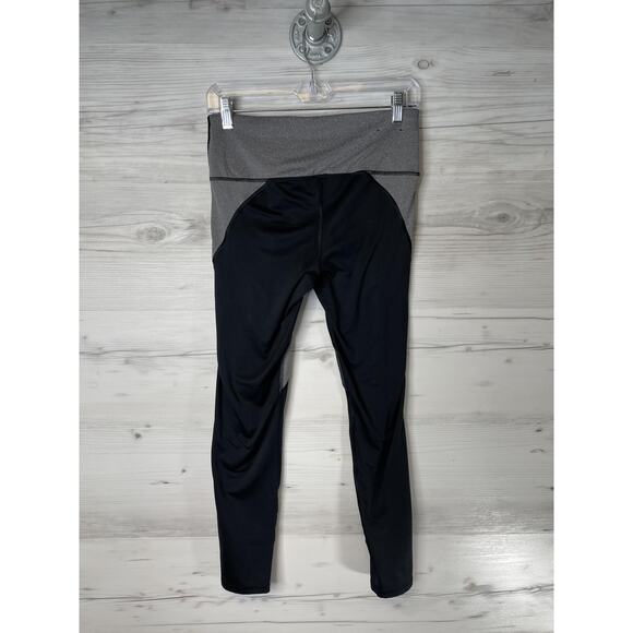 Under Armour Pants Womens Medium Black Gray Colorblock Leggings Leggings 1374136 - Picture 5 of 9